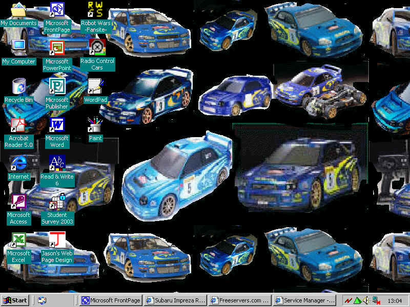 Subaru Impreza Radio Control car !.